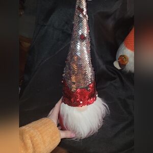 Festive Sequin Gnome Decor